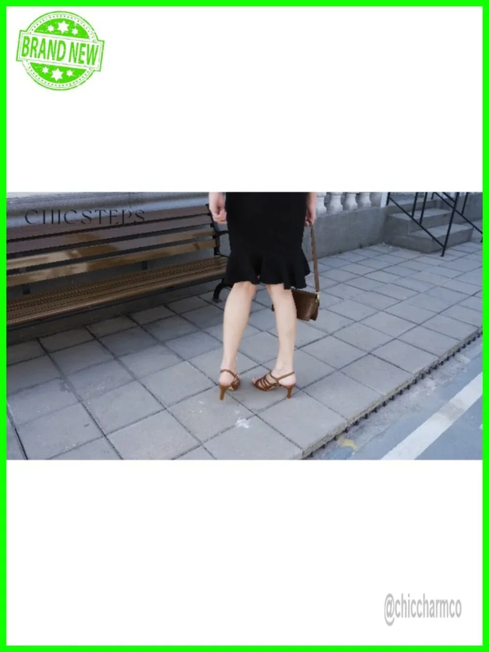 Platform Heels Strappy Stiletto Round Toe Slip-Resistant
